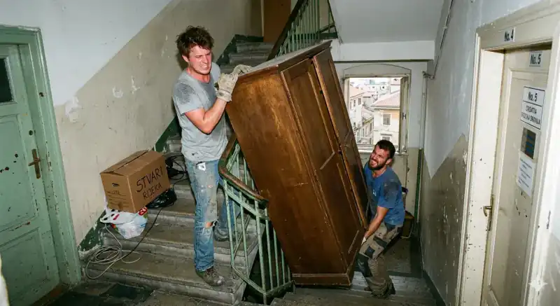 Selidba stana bez lifta u Rijeci